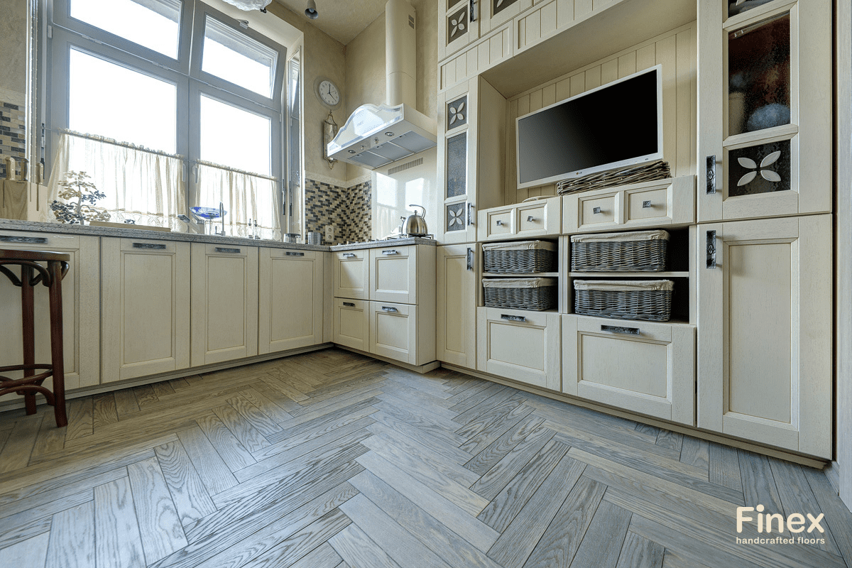 FINEX premium wood flooring in an elegant interior